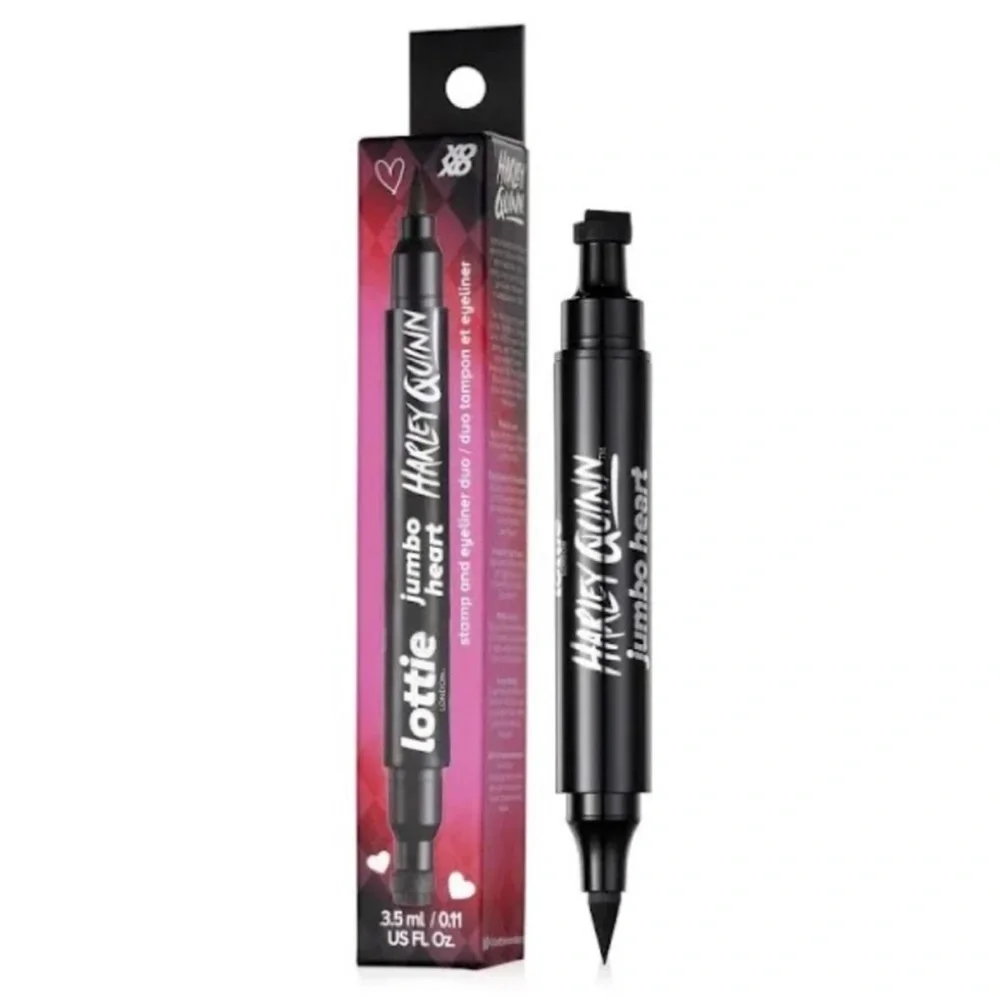 Lottie London Harley Quinn Jumbo Duo Eyeliner - Black